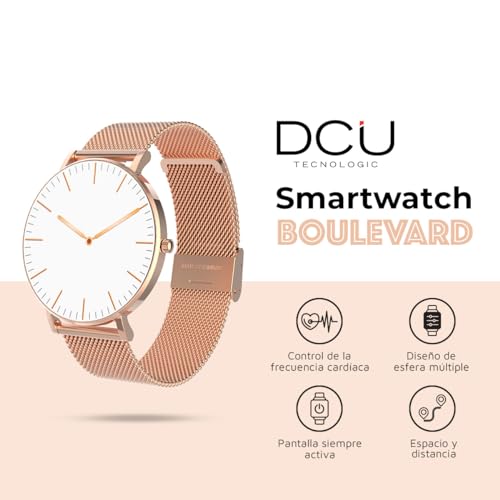 DCU Smartwatch Boulevard Or Rose Smartwatch 1 3" – Image 3