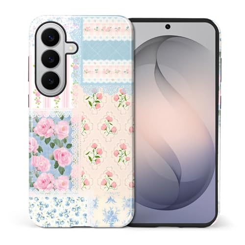 Coque Samsung S26+ dentelle florale haut de gamme durable