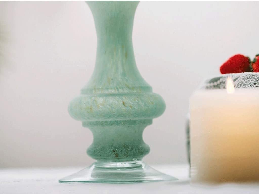 Kerzenhalter Romantische Kerzenhalter-Ornamente, Retro-Kerzenhalter aus Glas, Dekorationszubehör für Hochzeitsfeiern Einzigartig