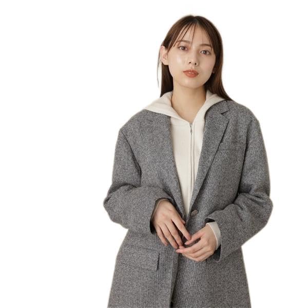 Amazon.co.jp: [ジル バイ ジルスチュアート] シングルブレスト