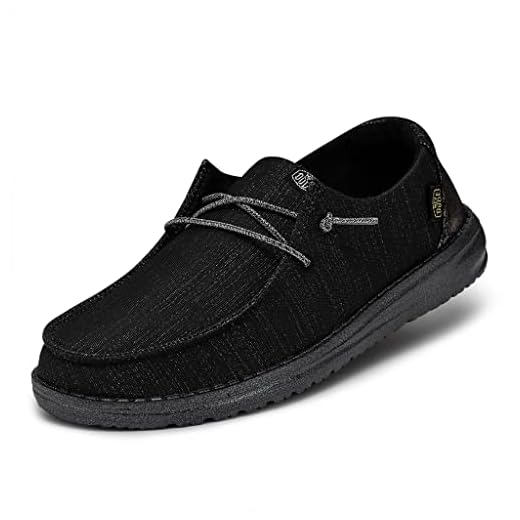 Hey Dude Women's Wendy Glitter Meteor Shower Size 9 | Women's Shoes | Women's Slip On Shoes | Comfortable & Light-Weight