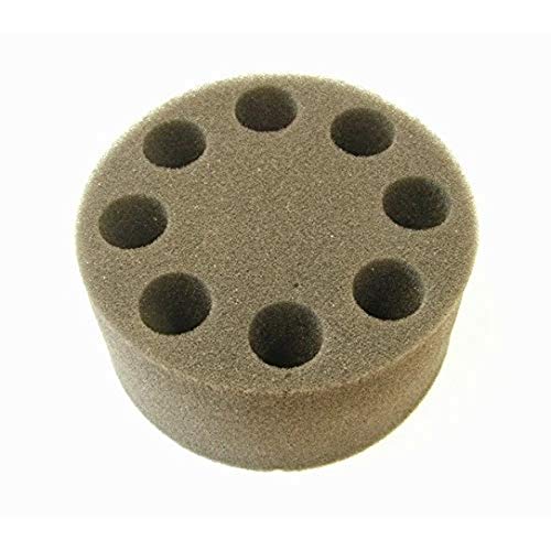 Adaptateur de tube DLAB Vt1.3.5 pour 8 tubes de laboratoire de 20 mm