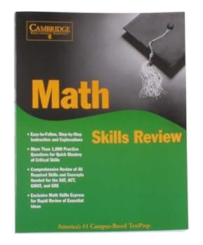 Paperback Math Skills Review Textbook Book