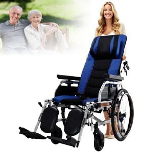 CXYTX High-Back Reclining Wheelchair