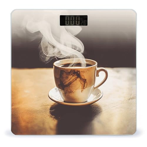 Báscula digital automática para peso corporal Hot Coffee miniatura 1