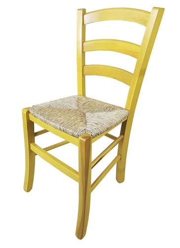 ZStyle Venezia krzesło ze słomki, kolorowe, drewniane krzesło do restauracji,...
