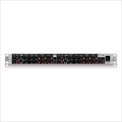 Behringer Super-X Pro Cx3400 High-Precision Stereo 2-Way/3-Way/Mono 4-Way Crossover With Limiters