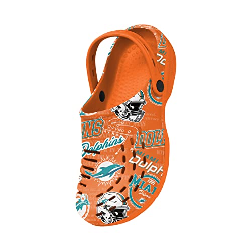 Image of FOCO Arizona Cardinals NFL Mens Historic Print Clog with Strap