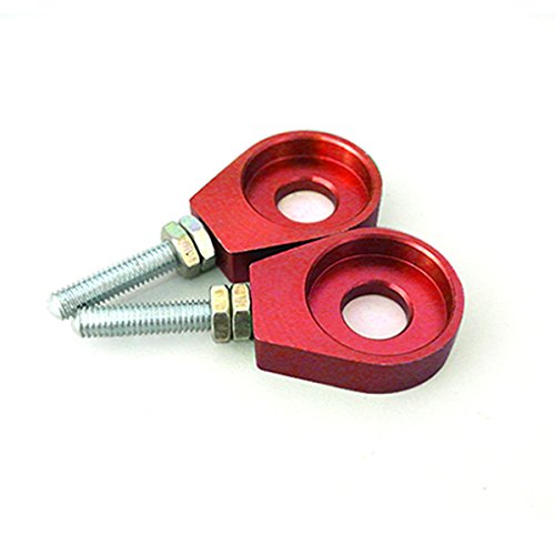 Sthus 2Pcs 12Mm Chain Tensioner Adjusters Fit Honda Xr Crf 50 70 Bike Scooter Red #TOP2