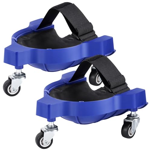 MXBAOHENG Rolling Knee Pads Rolling Knee Creeper Knee Pads with Wheels for Construction/Garden/Floor