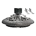 VIPCAR 2635 Heavy Duty Thermal Fan Clutch for Jeep 2005-2009 Grand Cherokee 4.7L & 2010 3.7L, 2006-2009 Commander 4.7L & 2010 3.7L, 2002-2003 & 2009-12 3.7L, 2009-2011 3.7/4.0L, #22152