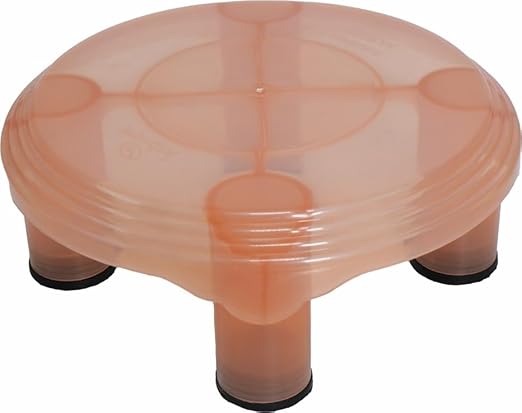 Anirudh ST Bathroom Stool Durable Plastic Sitting Stool, Patla for Bathroom,Stool for Senior Citizen, Bathroom Sitting Seat, Stool for Kitchen, Pack of 1, Brown Color?
