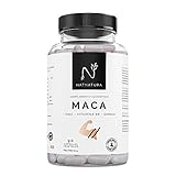 FORMULA EXCLUSIVA 💊: 200mg extracto seco de maca (25:1) = 2500 mg x 2 cápsulas día = 5000 mg día (Porcentaje de los valores de referencia indicados en etiqueta según conformidad con el reglamento Europeo) que proporcionan una alta concentración de nutrientes y una fácil absorción por parte del cuerpo. El producto mas complemento del mercado. 90 cápsulas vegetales con ingredientes naturales de la máxima calidad efectividad. Extracto de maca con L-Arginina, Zinc, Ginkgo y Vitamina B6.