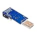 Qunqi 5V / 3.3V USBASP Programmer Adapter with 10 Pin Cable ATMEGA8 ATMEGA128 for Arduino