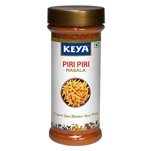 Keya Piri Piri Masala | Exotic Spices Blend For French Fries | An All Purpose Seasoning, Perfect For Pop Corn, Pasta, Fries | 150Gm Pack Of 4 #TOP24
