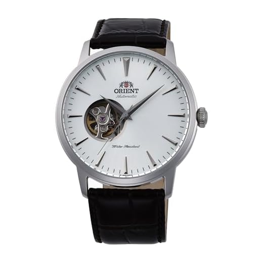 Orient Elegante Uhr FAG02005W0, hellgrau, Klassisch