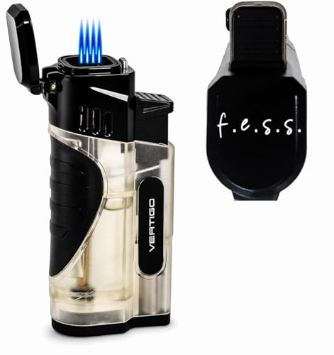 Encendedor F.e.s.s Stinger Quad Torch Transparente miniatura 2