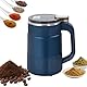 YOPOTIKA Kaffeemühle Elektrisch, Kaffeebohnenmühle elektrisch mit 1 auswechselbare Klinge, Löffel, Bürste, Mehrzweck Getreidemühle Elektrisch für Kaffeebohnen, Kräuter, Nüsse, Körner