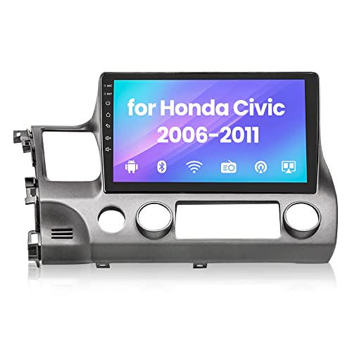 maXpeedingrods Car Stereo Radio for Honda Civic 2006-2011,10.1'' Touchscreen Bluetooth Wi-Fi 4 Mirror Link GPS Navigation FM Car Audio, Stereo for Honda Civic