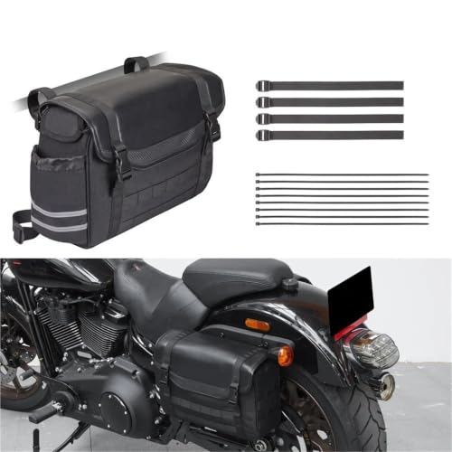 Sac de queue de moto compact pour Kawasaki Versys &eacute;vite le top case encombrant - 4