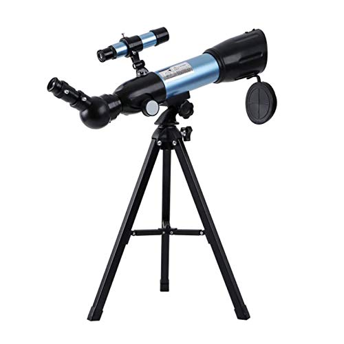 Telescopio astronómico refractor 50mm con trípode miniatura 1