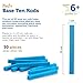 Learning Resources Plastic Base Ten Rods, Early Math, Counting Toys, Homeschool Supplies Set of 50, Ages 6+