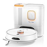 Teendow D20S Max+ Roboterstaubsauger mit Wischfunktion, 8000Pa & LiDAR, All-in-One Selbstreinigungs-Dock (Auto-Entleerung & Mopp-Waschung)