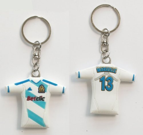 Porte-clés Balle Tournante OM - Collection Officielle Olympique De Marseille