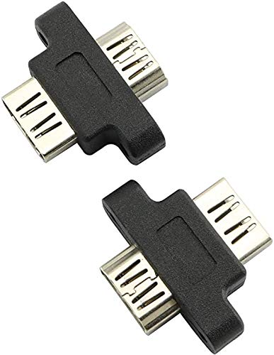 Adaptador HDMI Traodin 2PCS Hembra a Hembra miniatura 2