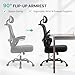 Ergonomic Mesh Office Desk Chair - 330lbs Gaming Chair with Adjustable Lumbar Support, All-Day Sitting Desk Chair,Comfortable for Home & Office & Gaming