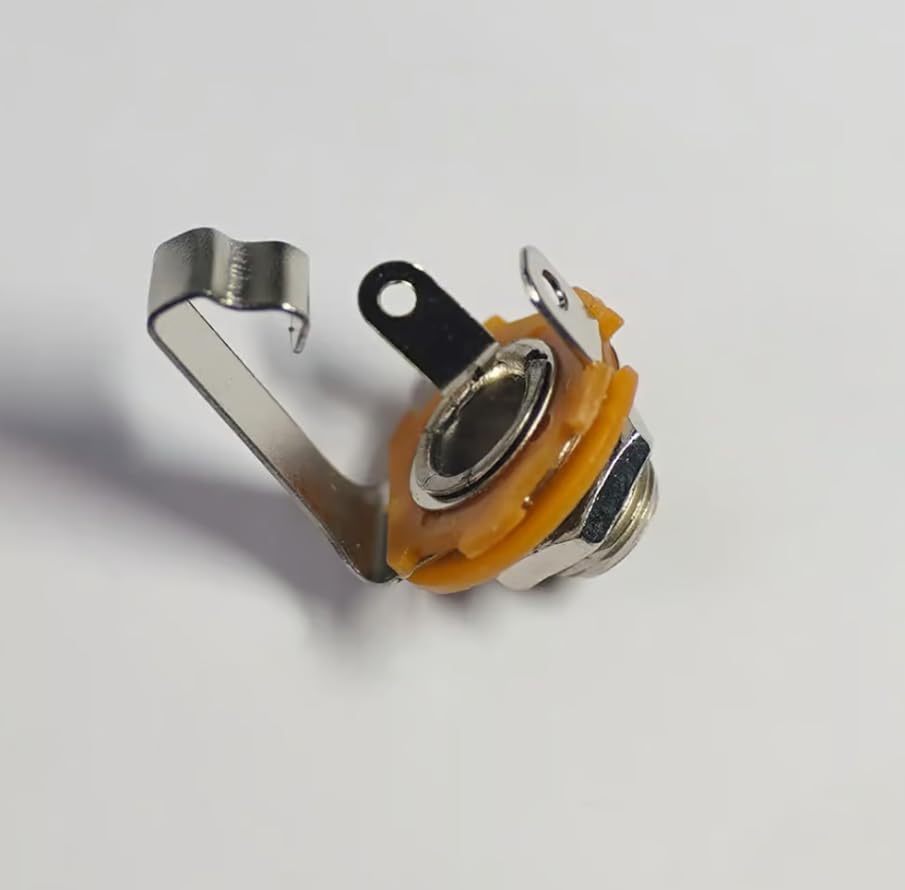Punoscho MONO 6.35mm Guitar Jack Audio Socket – Panel Mount 1/4″ Guitar Jack Connector-picture-25