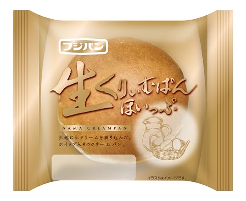 フジパン 生くりぃむぱん　ほいっぷ 1個のサムネイル