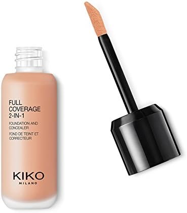 KIKO Milano Full Coverage 2-In-1 Foundation & Concealer 03 - Cr 20, Cool Rose 20, 25 ml (Pack of 1)