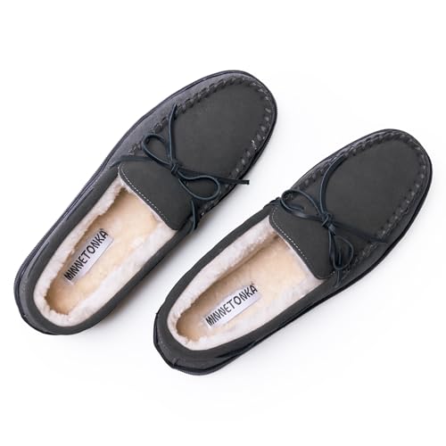 Image of Minnetonka Men's Pile Lined Hardsole Slipper