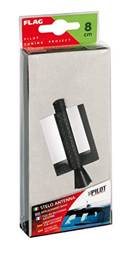 Lampa Stelo Antenna Flag 8CM Carbon Fiber