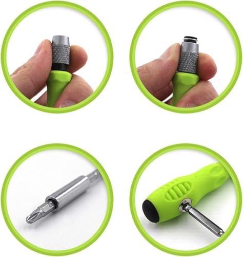 ROKTRY 32 in 1 Mini Screwdriver Tool Set Kit with Magnetic Flexible Extension Rod, Precision Bits screw driver, computer, mobile repairing tool kit, watch repairing, laptop screwdriver set, Multicolor - Image 4 thumbnail