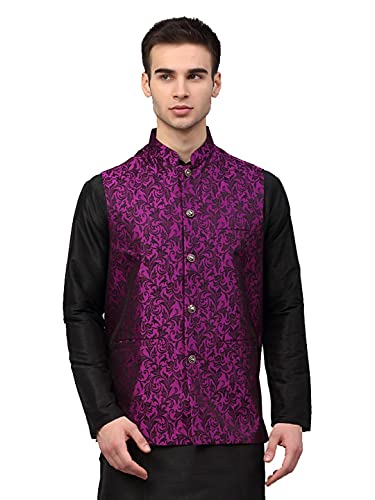 Image of Jompers Men's Woven Design Waistcoat