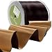 May Arts 1-1/2-Inch Wide Ribbon, Black and Gold Reversible Satin