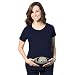 Women's Caucasian Peeking Baby Maternity T-Shirt Cute Funny Pregnancy Tee M
