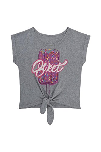 French Toast Girls' Tie Front Tee