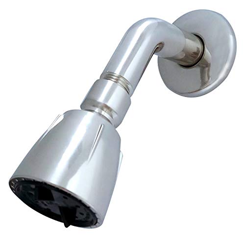 Laguna Brass 3310BN/4010BN Mobile Home Two Handle Non-Metallic 8" Tub Diverter with Shower Head/Arm/Flange, Brushed Nickel Finish