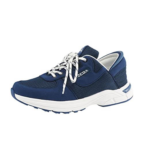 Image of ZEBA Men's Mesh Royal Navy /White Fabric 8M