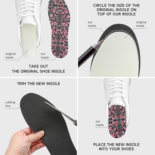 3 pares plantillas invisibles para mujer, sin calcetines miniatura 6