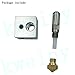 kweiny MK10 Hotend Kit for 3D Printer Fit with M3 and M4 Thermistor