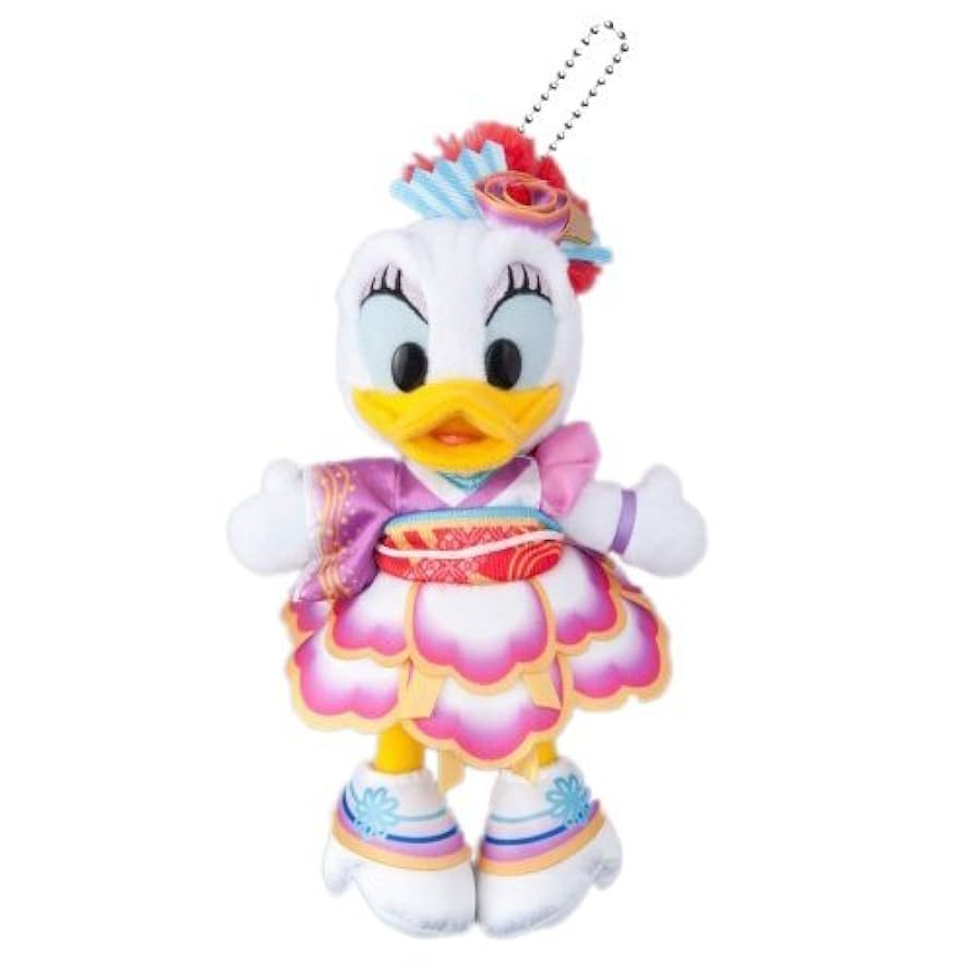 東京ディズニーランド ぬいぐるみバッジセット【夏限定衣装】 かわいいペアやトリオセット！東京ディズニーランド ぬいぐるみ