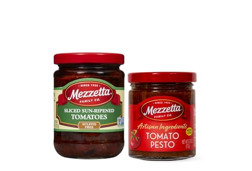 Mezzetta Mediterranean Foodie Variety Pack - Indcludes: Tomato Pesto &