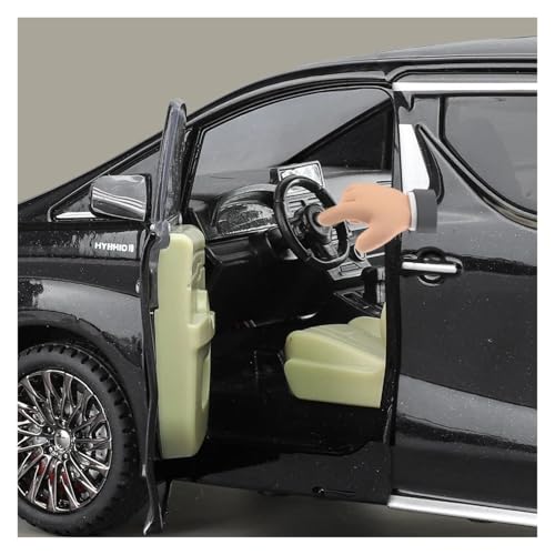 Modelo de Auto Toyota Alphard 1:24 con Control de Llave miniatura 7