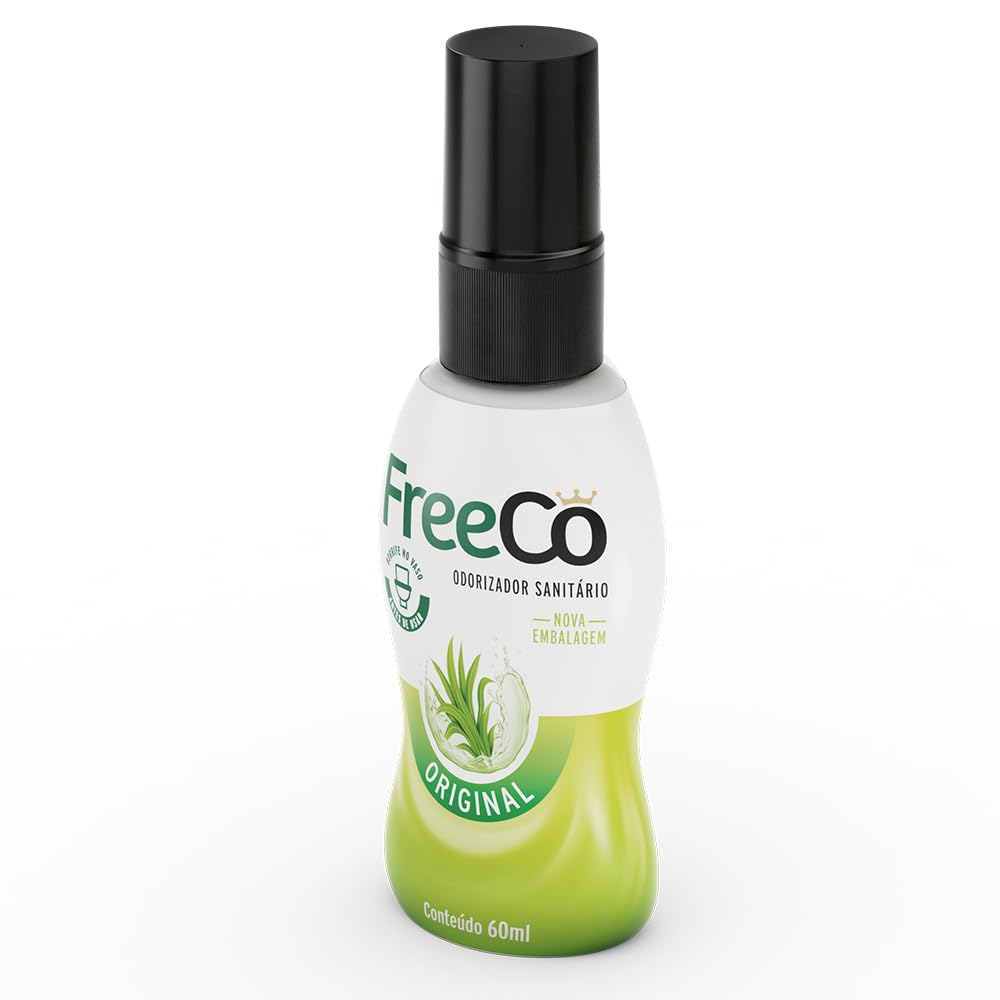 FreeCo Bloqueador Anti-Olor WC (Before-you-go) | Pack Profesional Super Ahorro (Caja 12x60ml) | Toilet Spray Aceites Esenciales Naturales, Ideal para Hostelería, Oficinas y Negocios | Aroma a Cítricos