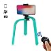 Produktbild ZBAM 3Pod Einbeinstativ, Dreibeinstativ und Selfie-Stick in einem incl. Bluetooth Fernbedienung, türkis