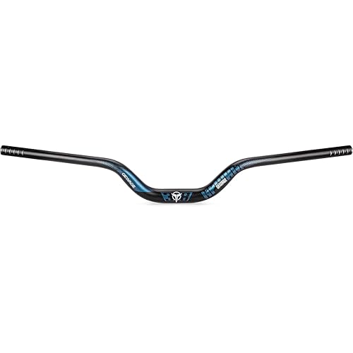 31.8 Bike Handlebar - 25mm, 55mm, 70mm, 90mm,120mm Riser Handlebar - 780mm Aluminium Alloy Mountain Bike Bicycle Handlebars (55mm Rise)
